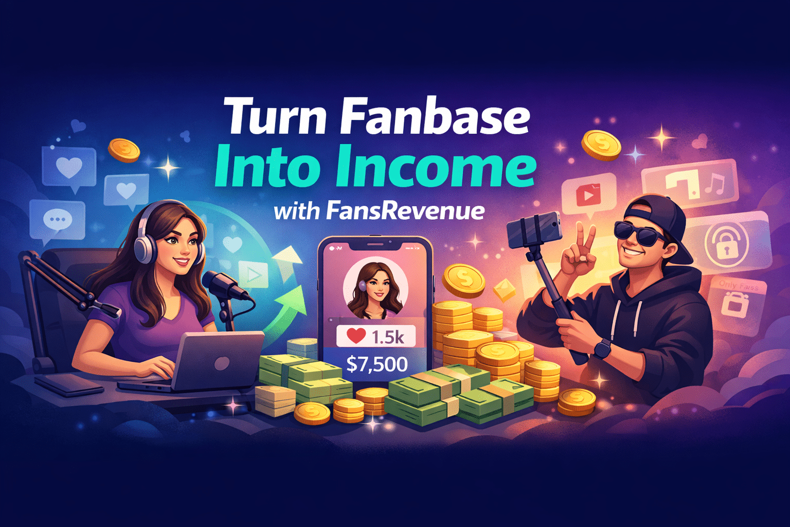 Turn Fanbase Into Income with FansRevenue